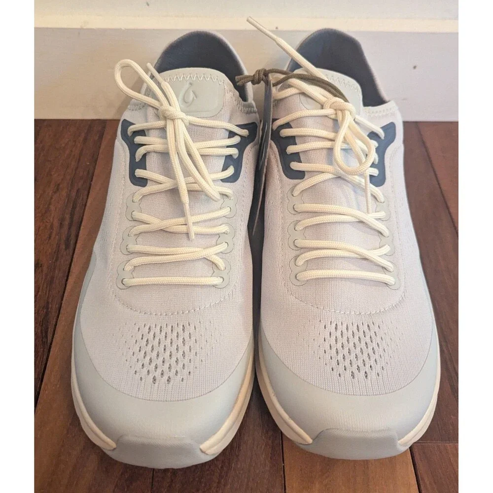 Olukai Shoes Sneakers Mens Size 10.5 Vapor Blue Kaholo Nautical Travel Boat